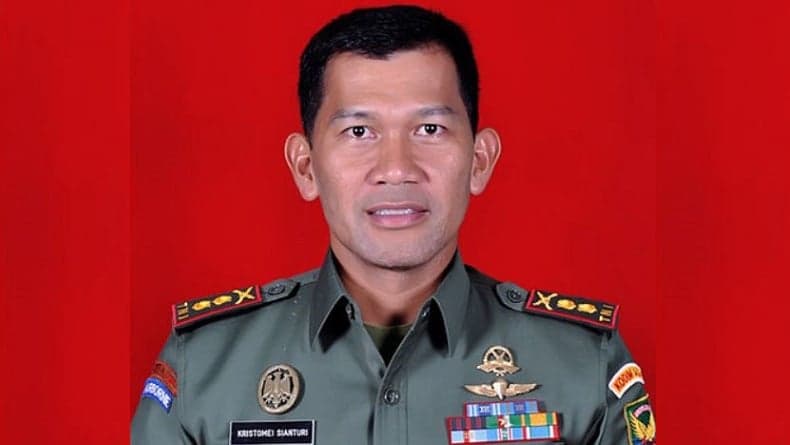 Mutasi TNI, Kolonel Kristomei Sianturi Promosi Jenderal Bintang Satu Jadi Kadispenad Mutasi TNI, Kolonel Kristomei Sianturi Promosi Jenderal Bintang Satu Jadi Kadispenad