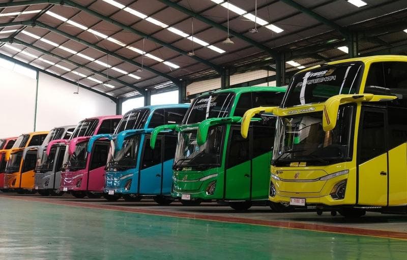 Tak Tanggung-tanggung, PO Subur Jaya Boyong 40 Bus Jetbus 5 dari Karoseri Adiputro Tak Tanggung-tanggung, PO Subur Jaya Boyong 40 Bus Jetbus 5 dari Karoseri Adiputro