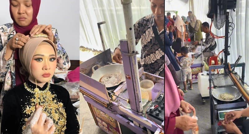 Viral, Pesta Pernikahan Hidangannya Jajanan Kaki Lima, Ada Bakso Goreng hingga Cilor Viral, Pesta Pernikahan Hidangannya Jajanan Kaki Lima, Ada Bakso Goreng hingga Cilor