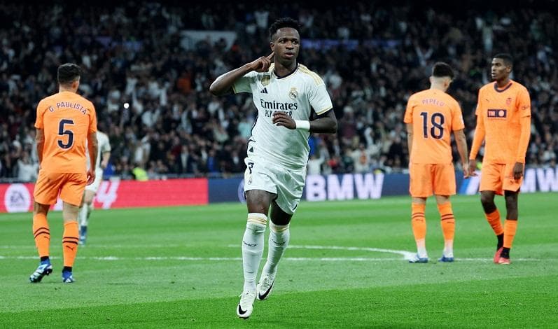 Hasil Real Madrid Vs Valencia: Perkasa! Los Blancos Pesta Gol, Duo Brasil On Fire Hasil Real Madrid Vs Valencia: Perkasa! Los Blancos Pesta Gol, Duo Brasil On Fire