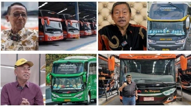 7 Pemilik PO Bus Berasal dari Sopir dan Kernet, Kini Kaya Raya walau Lahir dari Keluarga Kurang Mampu 7 Pemilik PO Bus Berasal dari Sopir dan Kernet, Kini Kaya Raya walau Lahir dari Keluarga Kurang Mampu