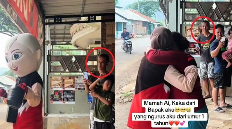 Viral Gadis Cianjur 3 Tahun Merantau ke Jepang Diam-diam Pulang Beri Kejutan Pakai Kostum Badut Viral Gadis Cianjur 3 Tahun Merantau ke Jepang Diam-diam Pulang Beri Kejutan Pakai Kostum Badut