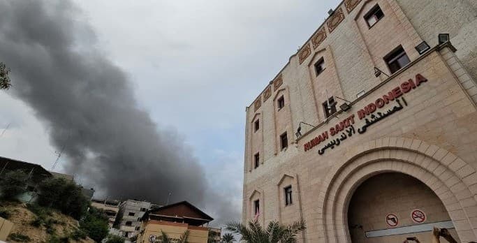 Kondisi Terkini RS Indonesia di Gaza, Masih Mencekam Dikepung Israel Kondisi Terkini RS Indonesia di Gaza, Masih Mencekam Dikepung Israel