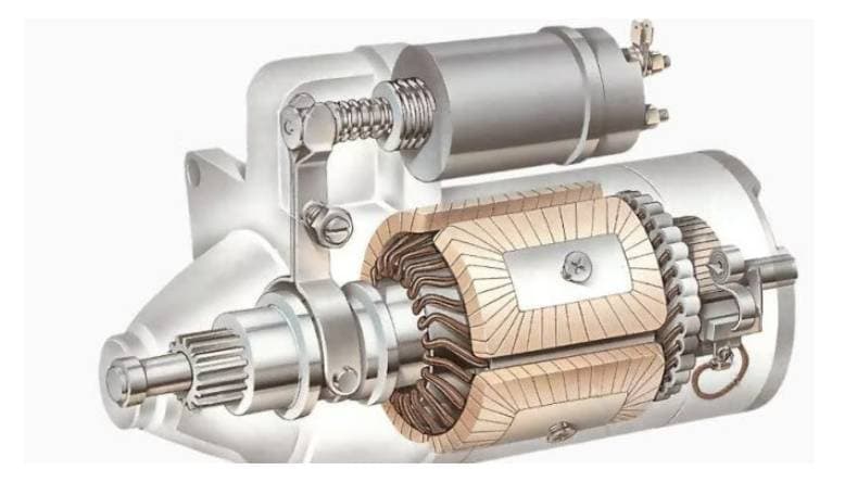 Komponen Motor Starter dan Fungsinya Komponen Motor Starter dan Fungsinya