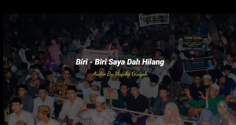 Lirik Lagu Biri Biri Saya Dah Hilang Versi Sholawat, Viral di TikTok! Lirik Lagu Biri Biri Saya Dah Hilang Versi Sholawat, Viral di TikTok!