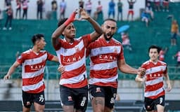 Hasil Liga 1: Madura United Bantai Borneo FC, Laskar Sape Kerrab Tembus 4 Besar