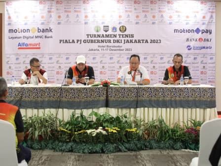 Piala Pj Gubernur DKI 2023 Diikuti 132 Petenis, Hadiahnya Ratusan Juta Piala Pj Gubernur DKI 2023 Diikuti 132 Petenis, Hadiahnya Ratusan Juta