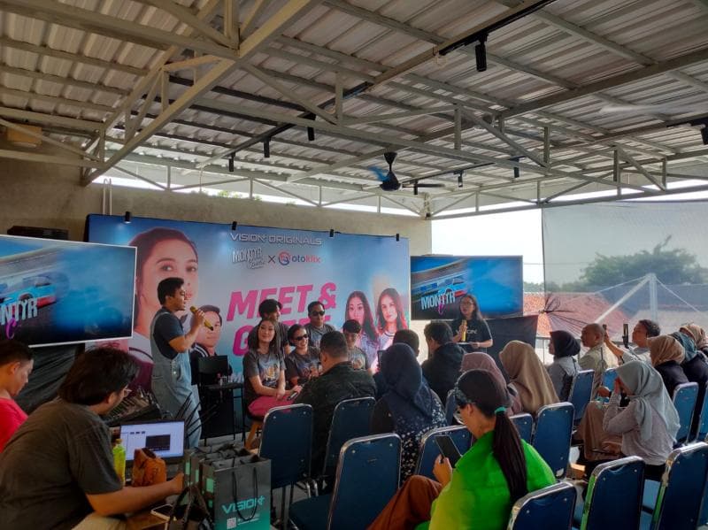 Vision+ dan Otoklix Hadirkan Cast Montir Cantik di Acara Meet and Greet Vision+ dan Otoklix Hadirkan Cast Montir Cantik di Acara Meet and Greet