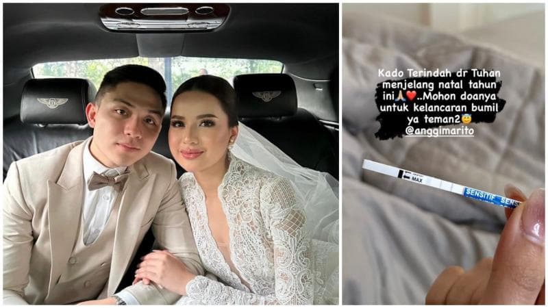 Baru Menikah, Anggi Marito Hamil Anak Pertama: Kado Terindah Jelang Natal Baru Menikah, Anggi Marito Hamil Anak Pertama: Kado Terindah Jelang Natal