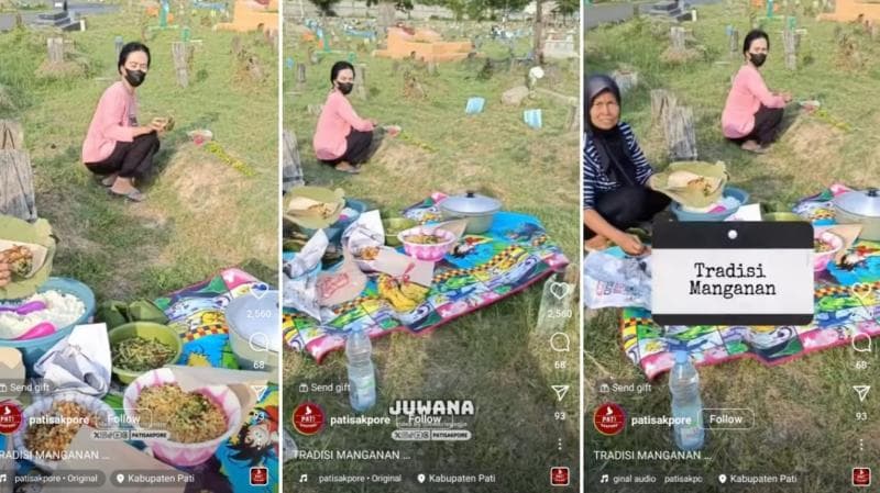 Mengenal Manganan, Tradisi Membawa Makanan Berkat ke Makam Leluhur Mengenal Manganan, Tradisi Membawa Makanan Berkat ke Makam Leluhur