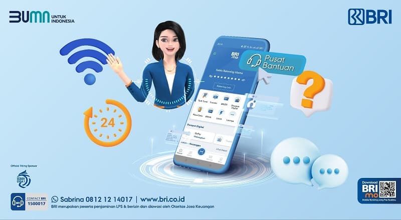Semakin Mudah! Kini Layanan Pusat Bantuan ada di BRImo dan Sabrina Semakin Mudah! Kini Layanan Pusat Bantuan ada di BRImo dan Sabrina