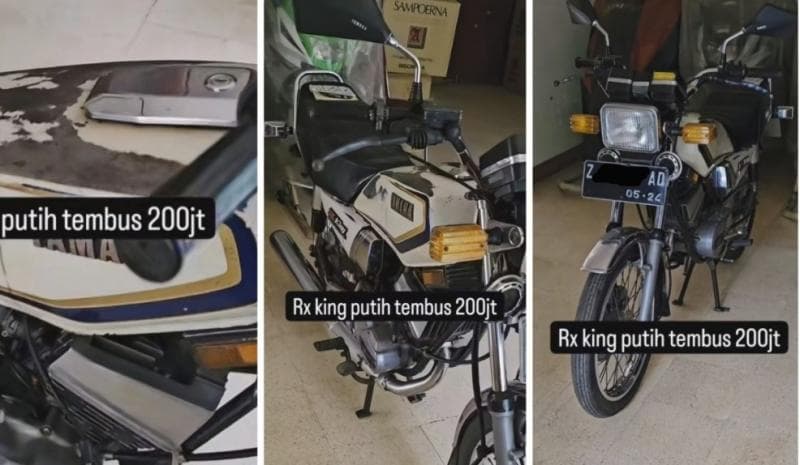 Viral Motor RX King Tua Karatan Dijual Rp200 Juta Viral Motor RX King Tua Karatan Dijual Rp200 Juta