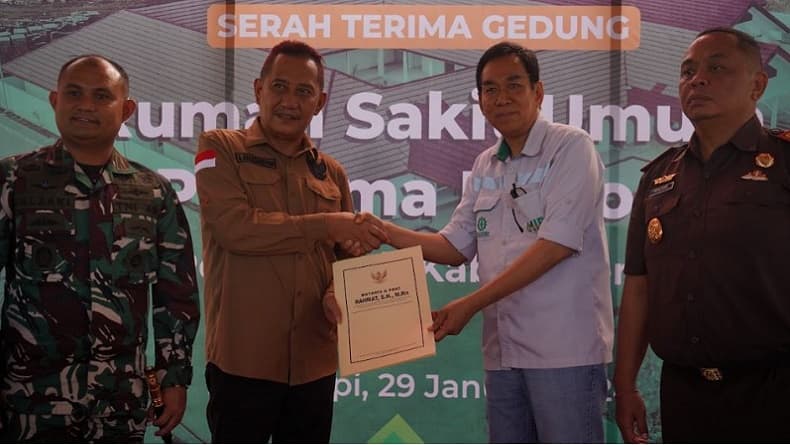 PT IMIP Serahkan Bantuan RS Bahodopi ke Pemda Morowali, Dukung Pemerataan Kesehatan PT IMIP Serahkan Bantuan RS Bahodopi ke Pemda Morowali, Dukung Pemerataan Kesehatan