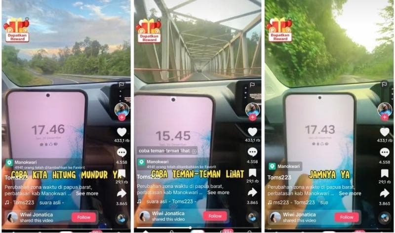 Aneh, Lewat Jembatan di Papua Ini Zona Waktu Berubah dari Indonesia Timur Jadi Barat Aneh, Lewat Jembatan di Papua Ini Zona Waktu Berubah dari Indonesia Timur Jadi Barat