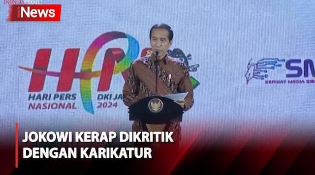 Jokowi Ungkapkan Perasaannya usai Kerap Dikritik dengan Karikatur