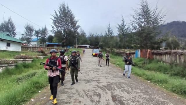 Tembakan KKB ke Pesawat di Ilaga Terdeteksi dari Arah Bukit Ular, Langsung Diburu Aparat