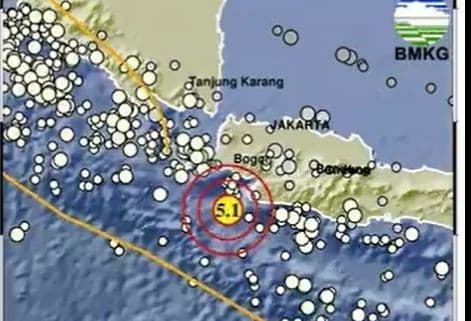 Rentetan Gempa Susulan Terus Guncang Banten, Terbaru Magnitudo 5,1