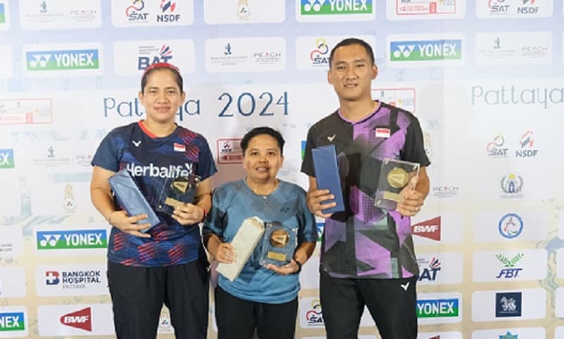 Bangga! 3 Atlet Para Bulu Tangkis Indonesia Raih Gelar Pemain Terbaik BWF 2023