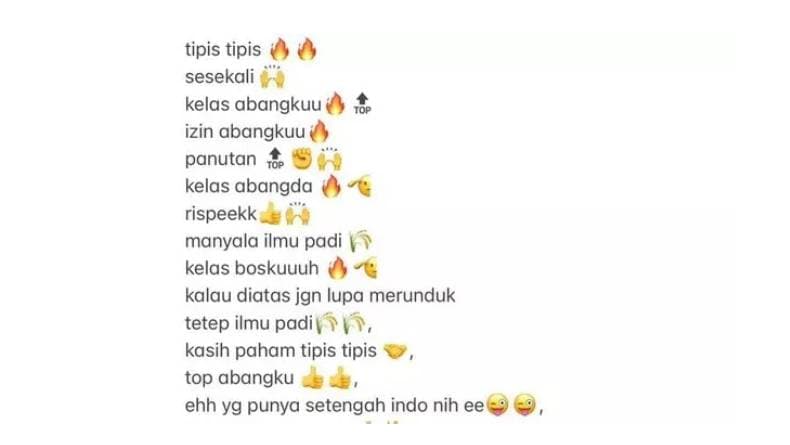 Arti Kata Menyala Abangku dalam Bahasa Gaul dan Tetep Ilmu Padi yang Viral di Media Sosial Arti Kata Menyala Abangku dalam Bahasa Gaul dan Tetep Ilmu Padi yang Viral di Media Sosial