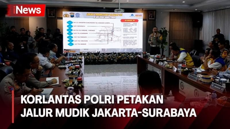Jelang Ramadan, Korlantas Polri Mulai Petakan Jalur Mudik dari Jakarta-Surabaya