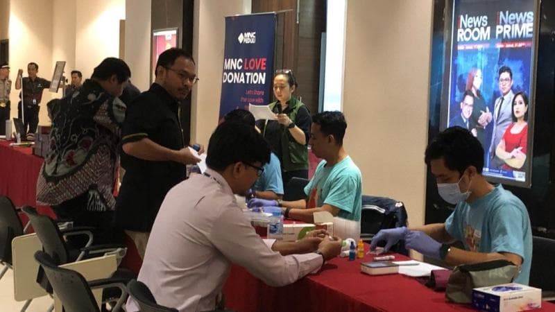 MNC Peduli Bareng PMI Kota Sukabumi Gelar Aksi Donor Darah, Targetkan 450 Kantong