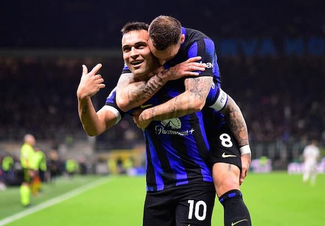 Hasil Liga Italia: Bantai Atalanta, Inter Milan Berlari Menuju Scudetto