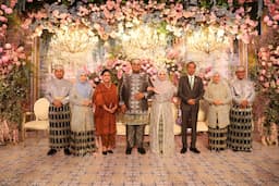 Jokowi, SBY hingga Try Sutrisno Hadiri Resepsi Pernikahan Putra Mentan