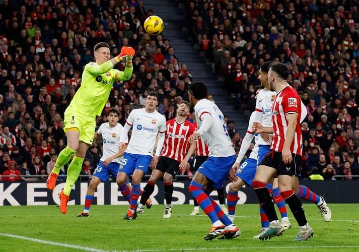 Marc-Andre Ter Stegen Blak-blakan Kritik Ambisi Barcelona usai Ditahan Athletic Bilbao Marc-Andre Ter Stegen Blak-blakan Kritik Ambisi Barcelona usai Ditahan Athletic Bilbao