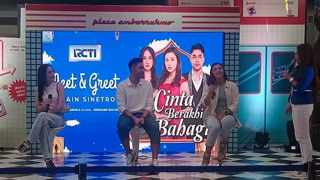 Meet and Greet Artis Sinetron Cinta Berakhir Bahagia, Warga Yogya Padati Plaza Ambarrukmo