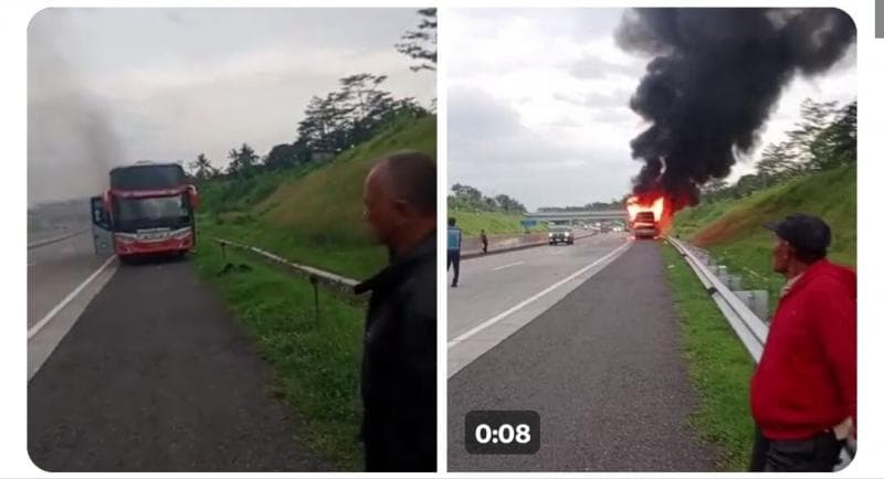 Bus PO Rosalia Indah Terbakar Barang Penumpang Ikut Hangus, Apakah Dapat Ganti Rugi?