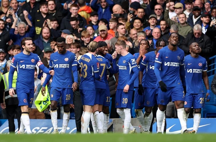 Hasil Piala FA: Chelsea Bungkam 10 Pemain Leicester City