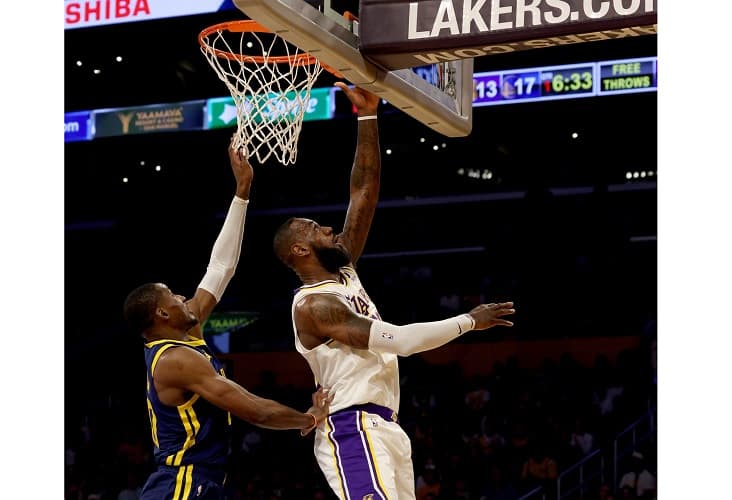 Hasil NBA: LeBron James Cetak 40, Lakers Tetap Dipermalukan Warriors