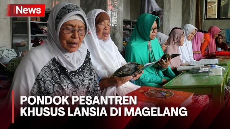 Wadahi Lansia 'Nyantri' Intip Sejarah Ponpes Sepuh Payaman di Magelang