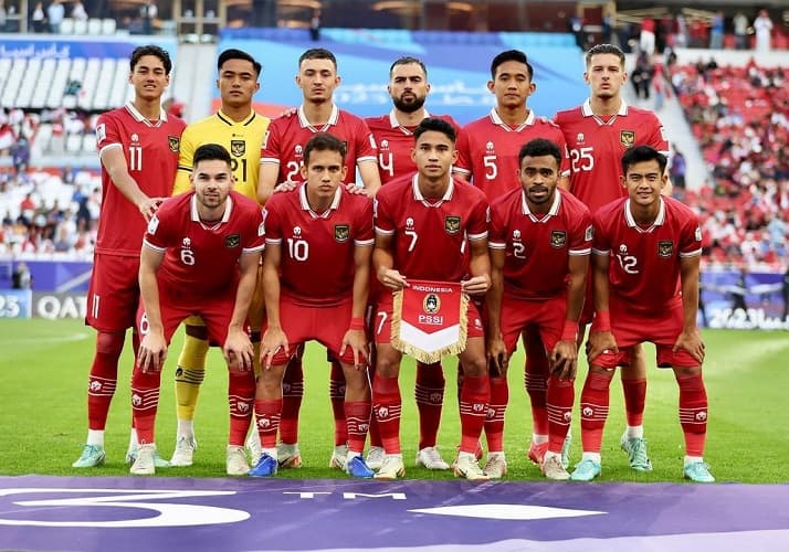 Prediksi Starting Line Up Timnas Indonesia Vs Vietnam Tanpa Jordi Amat dan Elkan Baggott yang Cedera