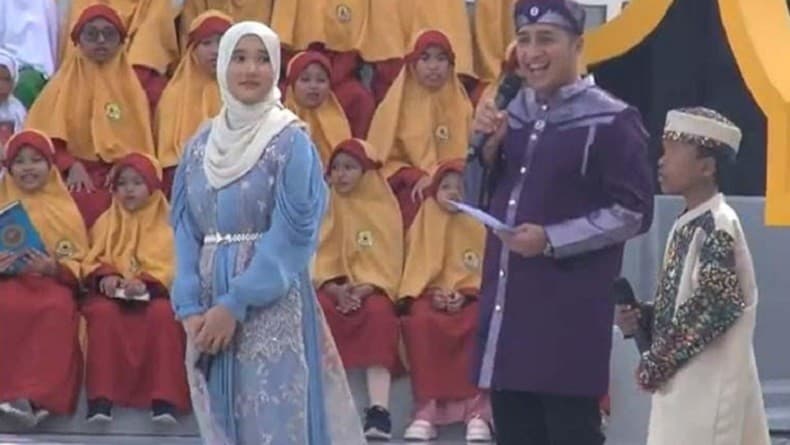 Aisha dan Azzam Lantunkan Shalawat Asyghil di Festival Hafiz Indonesia, Pengunjung Berkaca-kaca