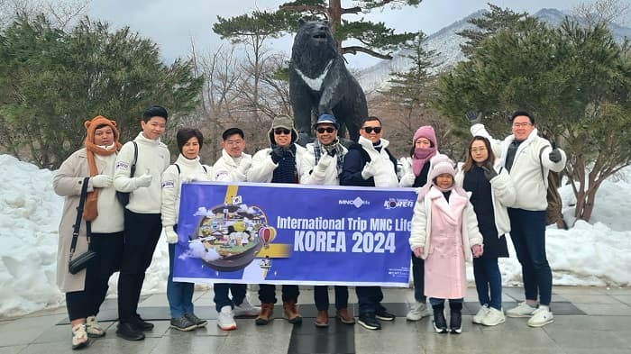 Apresiasi Kinerja Berprestasi, MNC Life Berangkatkan Agen Trip ke Korea
