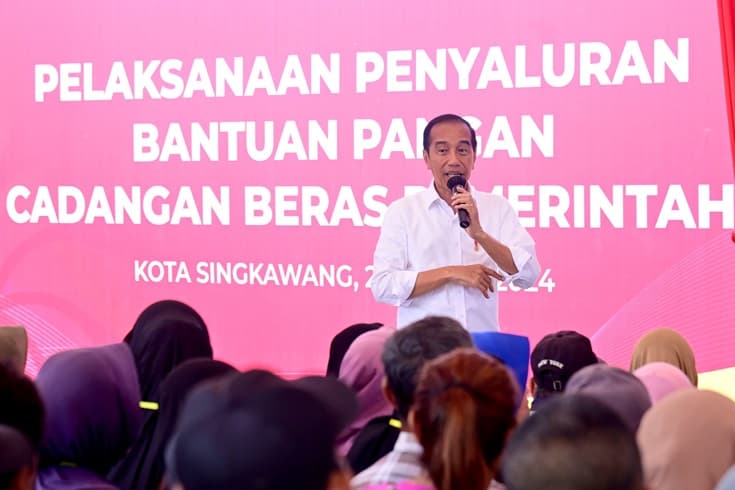 Jokowi Buka Opsi Bantuan Pangan Lanjut sampai Desember: Dilihat Dulu Anggarannya