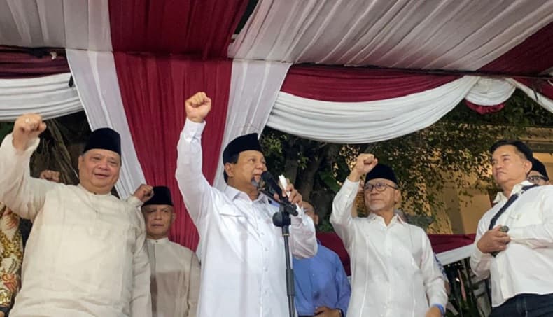 Prabowo Menang Pilpres 2024: Saya Ucapkan Terima Kasih ke Jokowi