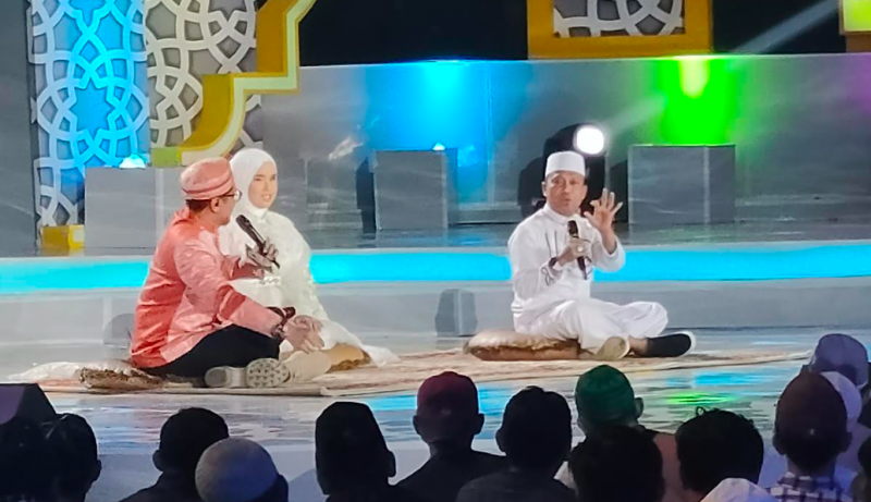 Putri Ariani Bawakan Lagu PadaMu ku Bersujud di Tabligh Akbar Ramadan RCTI, Jamaah Tersentuh