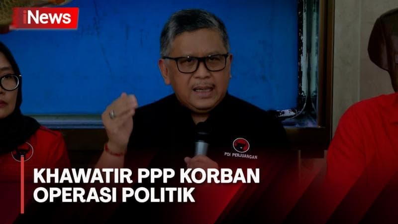 Khawatir soal PPP, Hasto: Mungkin Pak Jokowi akan Tercatat Punya Legacy Hilangkan Partai Ka'bah