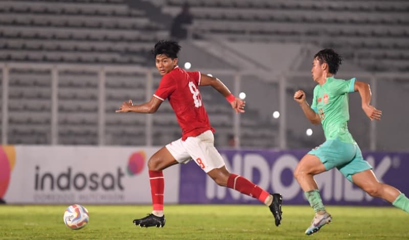 Hasil Timnas Indonesia U-20 Vs China: Garuda Nusantara Tumpul di Babak Pertama