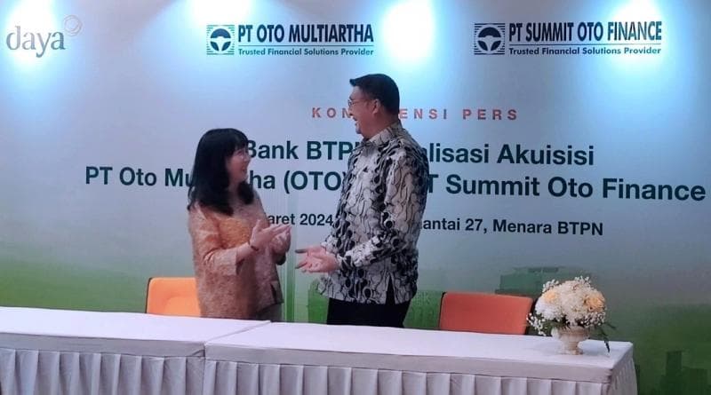 Rambah Otomotif, BTPN Akuisisi 2 Perusahaan Pembiayaan OTO Group