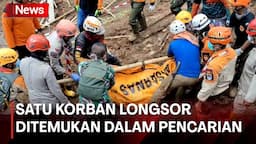 Satu Korban Longsor di Bandung, Jawa Barat Ditemukan dalam Pencarian Hari Keempat