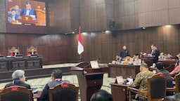 Momen Kuasa Hukum KPU Ditegur Ketua MK gegara Puji Hasyim Asy'ari di Sidang PHPU