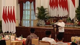 Wapres Tausiyah di Depan Jokowi-Prabowo: kalau Kurang Mengendalikan Diri Bawa Pengaruh Buruk