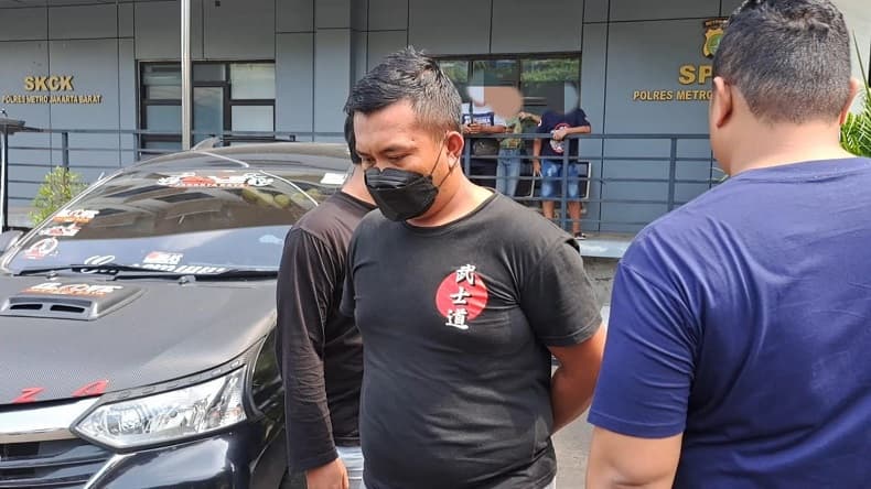 Sopir Taksi Online Todong dan Peras Penumpang, Ditangkap Polisi di Jakpus