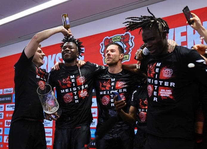 Bayer Leverkusen Juara Bundesliga, Xabi Alonso Kini Bidik Treble Winners Bayer Leverkusen Juara Bundesliga, Xabi Alonso Kini Bidik Treble Winners