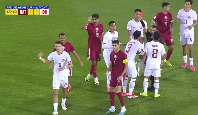 Komentar Monohok Ivar Jenner usai Dikartu Merah saat Indonesia U-23 Vs Qatar