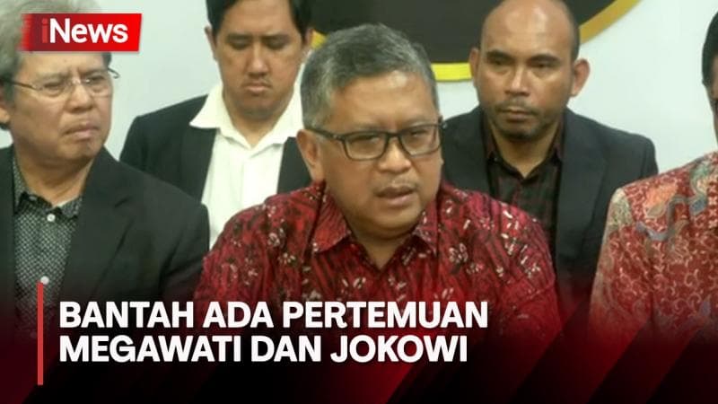 Bantah Megawati dan Jokowi Bertemu di Momen Lebaran, Ini Kata Sekjen PDIP