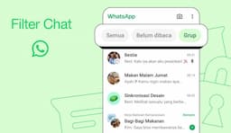 Permudah Temukan Pesan, WhatsApp Luncurkan Filter Chat